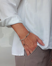 Load image into Gallery viewer, Herkimerio deimanto sidabro 925 apyrankė moterims "Šviesa"