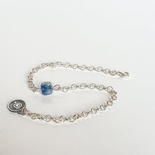 Load image into Gallery viewer, Delicate Kyanite A+ from Brasil Silver 925 Bracelet "Elevation"