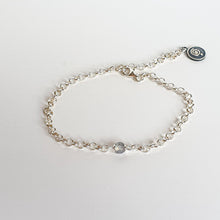 Load image into Gallery viewer, Labradorite Silver 925 Bracelet for Women "The Guardian"