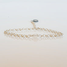 Load image into Gallery viewer, Moonstone A+ Delicate Silver Bracelet for Women "Intuition"