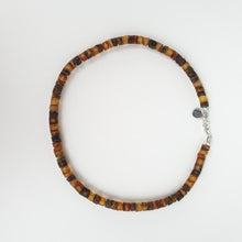 Load image into Gallery viewer, Baltijos gintaro sidabro 925 vėrinys vyrams "Saulės istorijos"