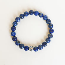 Load image into Gallery viewer, Lazurite Silver 925 Bracelet for Women "Wisdom"