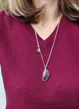 Load image into Gallery viewer, Super 7 Solid Silver 925 Necklace "Melody Stone"