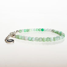 Load image into Gallery viewer, Chrysoprase Bracelet for Women with Silver 925 "Gentle Harmony" - Petit Secret