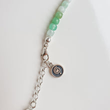 Load image into Gallery viewer, Chrysoprase Necklace for Women with Silver 925 "Gentle Harmony" - Petit Secret