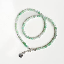 Load image into Gallery viewer, Chrysoprase Necklace for Women with Silver 925 "Gentle Harmony" - Petit Secret