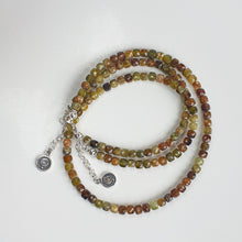 Load image into Gallery viewer, Žaliojo granato sidabro 925 vėrinys "Svajonės pildosi" - Petit Secret