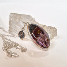 Load image into Gallery viewer, Super 7 Solid Silver 925 Necklace "Melody Stone"