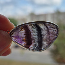 Load image into Gallery viewer, Super 7 Solid Silver 925 Necklace "Melody Stone"