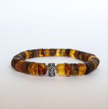 Load image into Gallery viewer, Baltic Amber Silver 925 Bracelet for Women "Sun Stories"