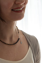 Load image into Gallery viewer, Natural Faceted Two-Tone Baltic Amber and Sterling Silver 925 Necklace