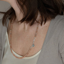 Load image into Gallery viewer, Set of Sun Stone Silver 925 Necklace and Bracelet "Joy and Success"