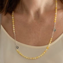 Load image into Gallery viewer, Natural Light Baltic Amber Necklace "Sun stories"