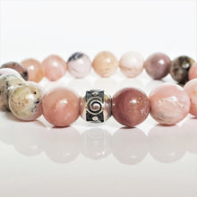 Load image into Gallery viewer, Pink Opal Silver 925 Bracelet for Women "Self Love"