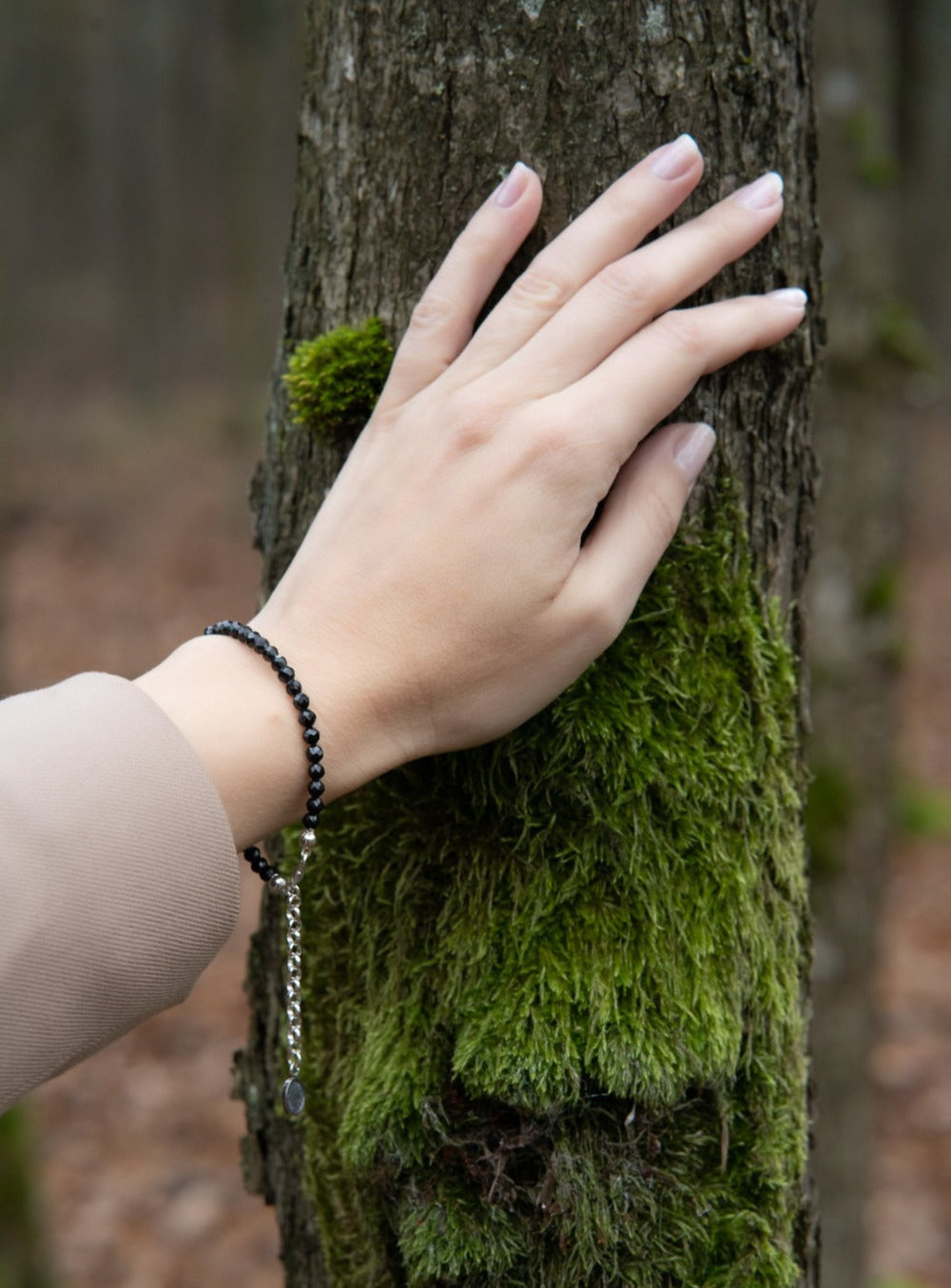 Spinel Silver 925 Bracelet for Women "Evolution" - Petit Secret