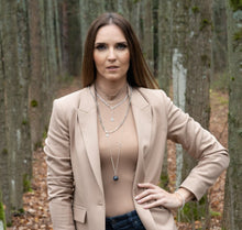 Load image into Gallery viewer, Mėnulio akmens sidabro apyrankė moterims "Intuicija" - Petit Secret