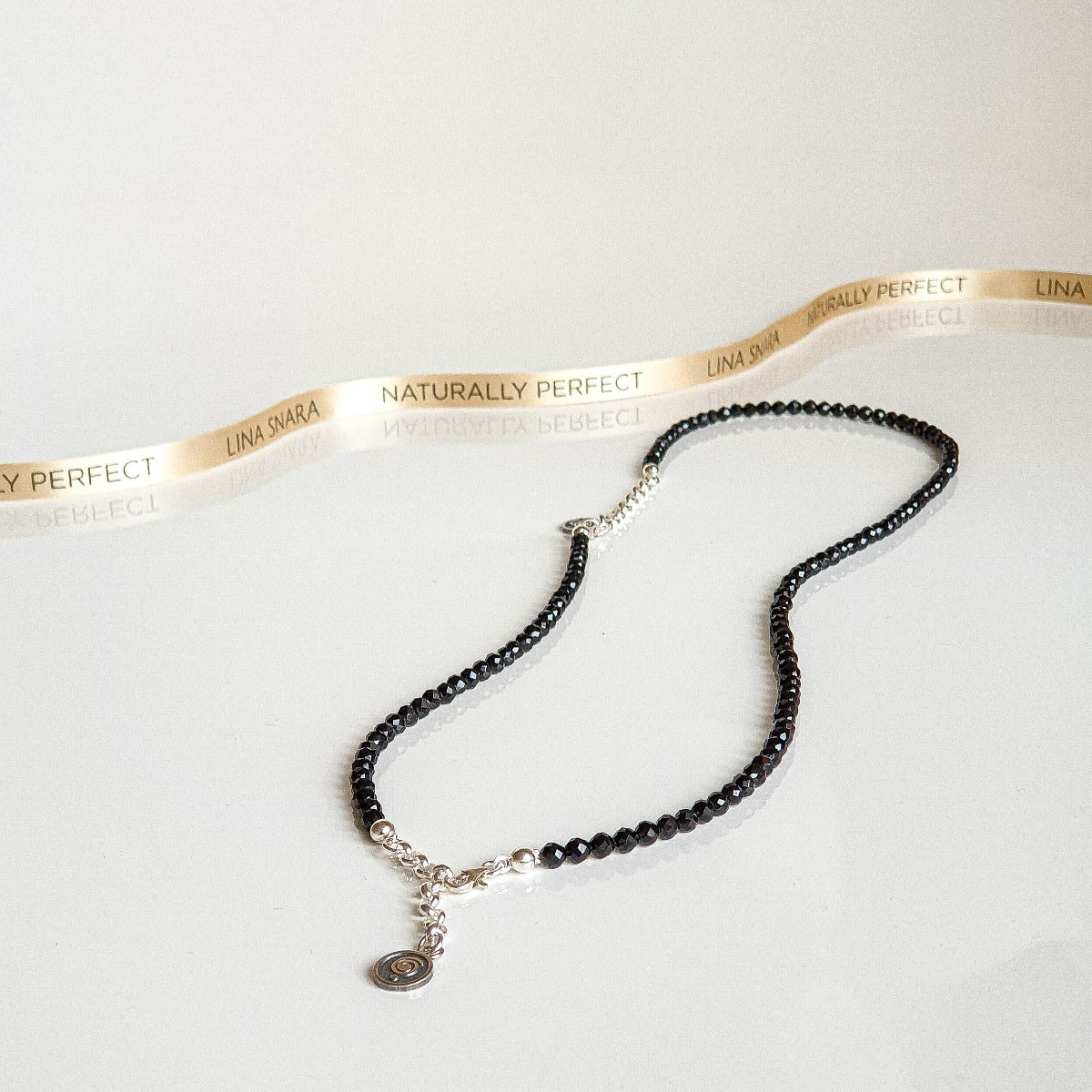 Set of Spinel Silver 925 Necklace and Bracelet "Evolution" - Petit Secret