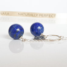 Load image into Gallery viewer, Lazurito ilgas sidabro 925 kaklo vėrinys "Išmintis"