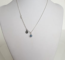 Load image into Gallery viewer, Delicate Kyanite A+ from Brasil Silver Pendant "Elevation"