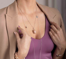 Load image into Gallery viewer, Saulės akmens A+ sidabro 925 vėrinys "Džiaugmas ir savirealizacija"